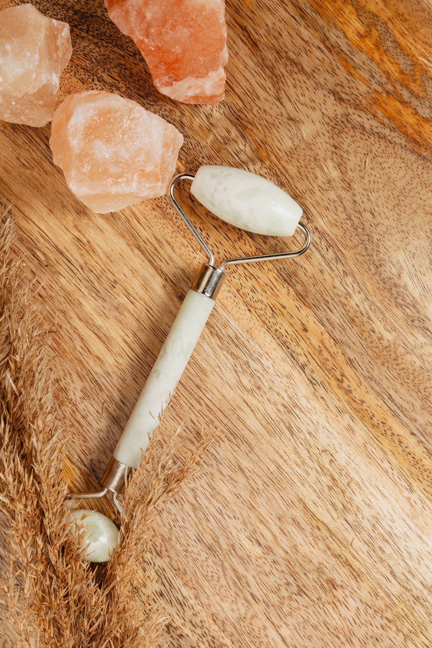 rolo facial jade e gua sha