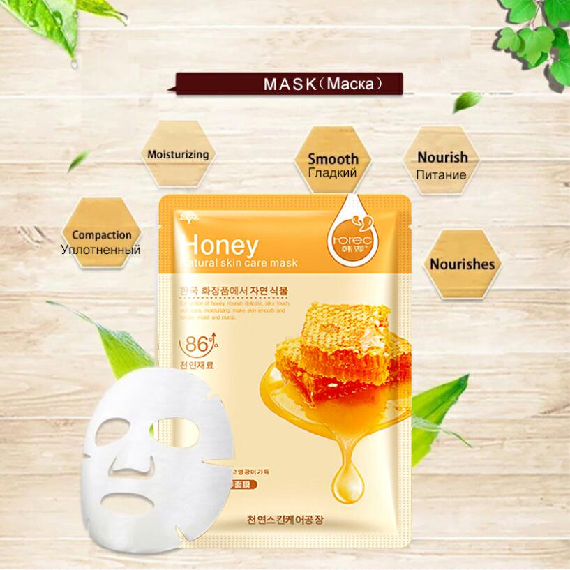 10 Mácaras Faciais Coreanas Extratos Naturais - Boutique da Beleza