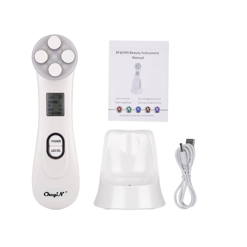 Aparelho 5 em 1 Tratamento Facial Fototerapia em LED - Boutique da Beleza