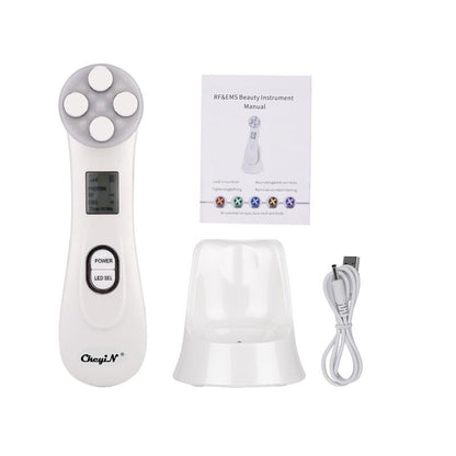 Aparelho 5 em 1 Tratamento Facial Fototerapia em LED - Boutique da Beleza