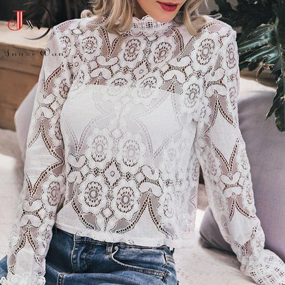 Blusa de Renda - Boutique da Beleza