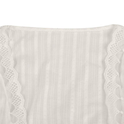 Blusa Plissada Manga Bufante - Boutique da Beleza