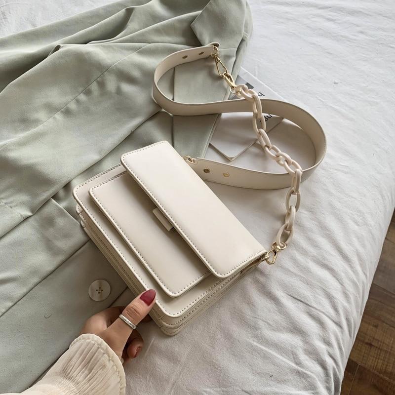 Bolsa corrente colorida - Boutique da Beleza