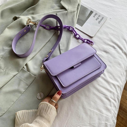 Bolsa corrente colorida - Boutique da Beleza
