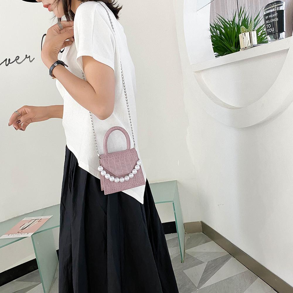 Bolsa Mini Pérolas - Boutique da Beleza