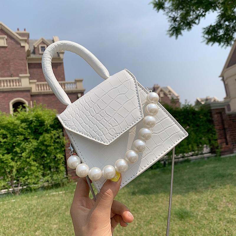 Bolsa Mini Pérolas - Boutique da Beleza