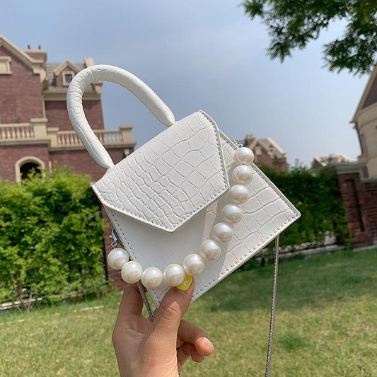 Bolsa Mini Pérolas - Boutique da Beleza