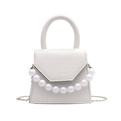 Bolsa Mini Pérolas - Boutique da Beleza