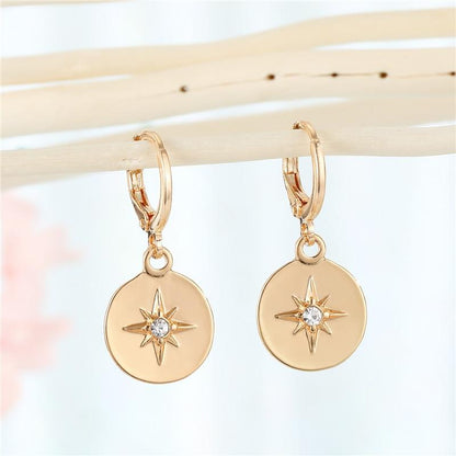 Brinco Estrela de Zircônia - Boutique da Beleza