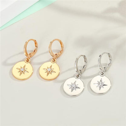 Brinco Estrela de Zircônia - Boutique da Beleza
