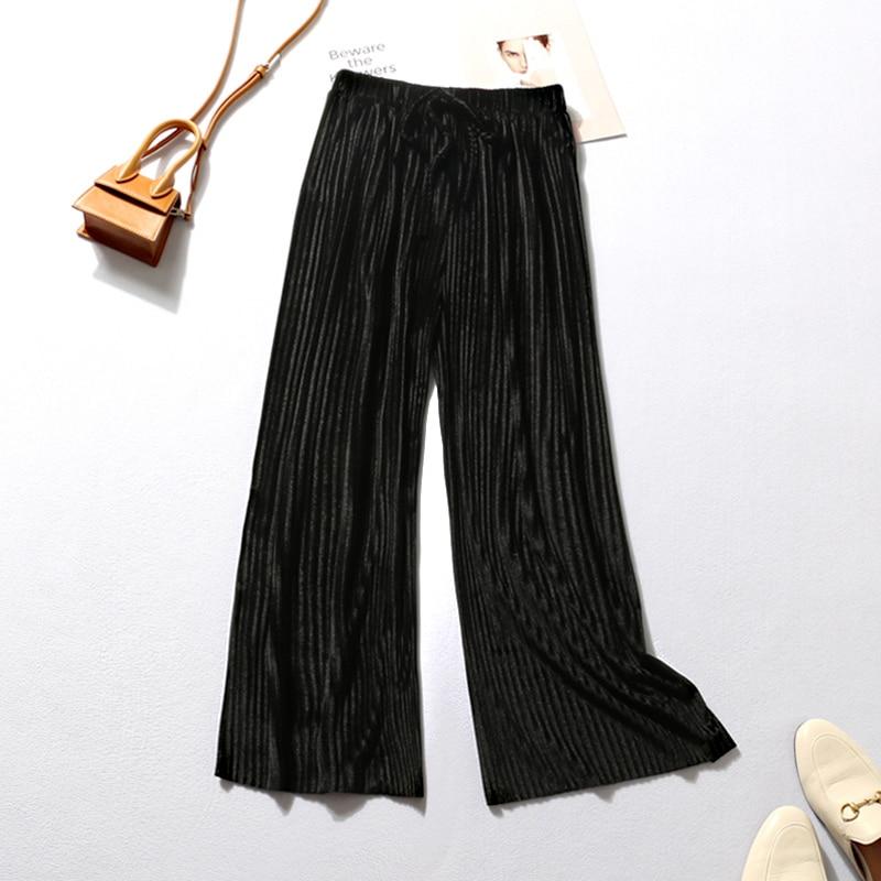 Calça Pantalona Plissada - Boutique da Beleza