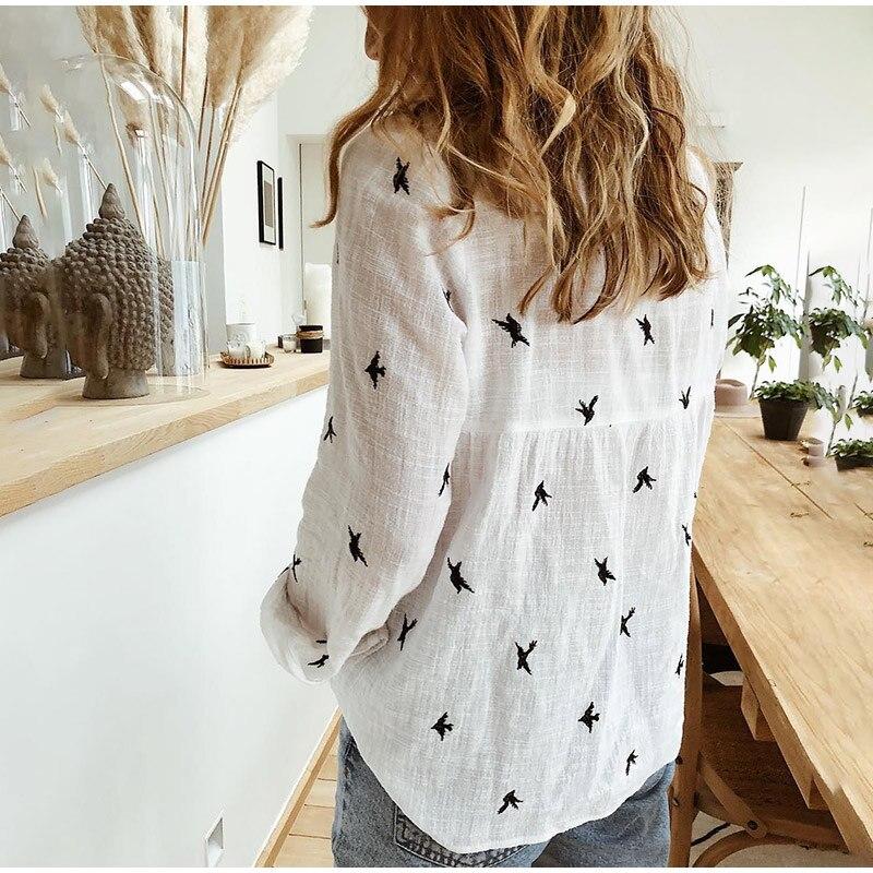 Camisa Pássaros - Boutique da Beleza