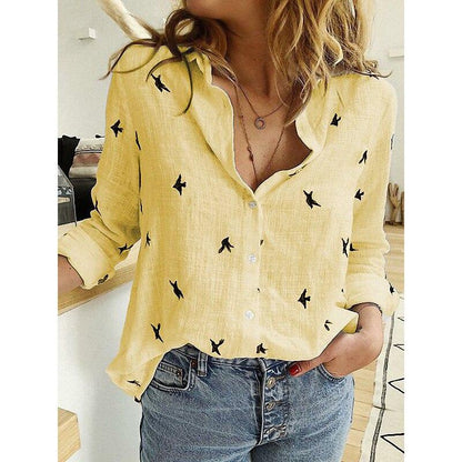Camisa Pássaros - Boutique da Beleza