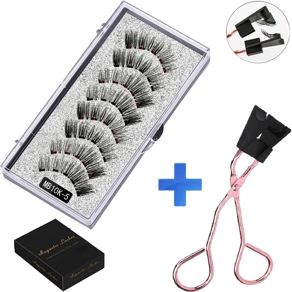 Cílios e Pinça Magnética - Kit com 4 pares - Boutique da Beleza
