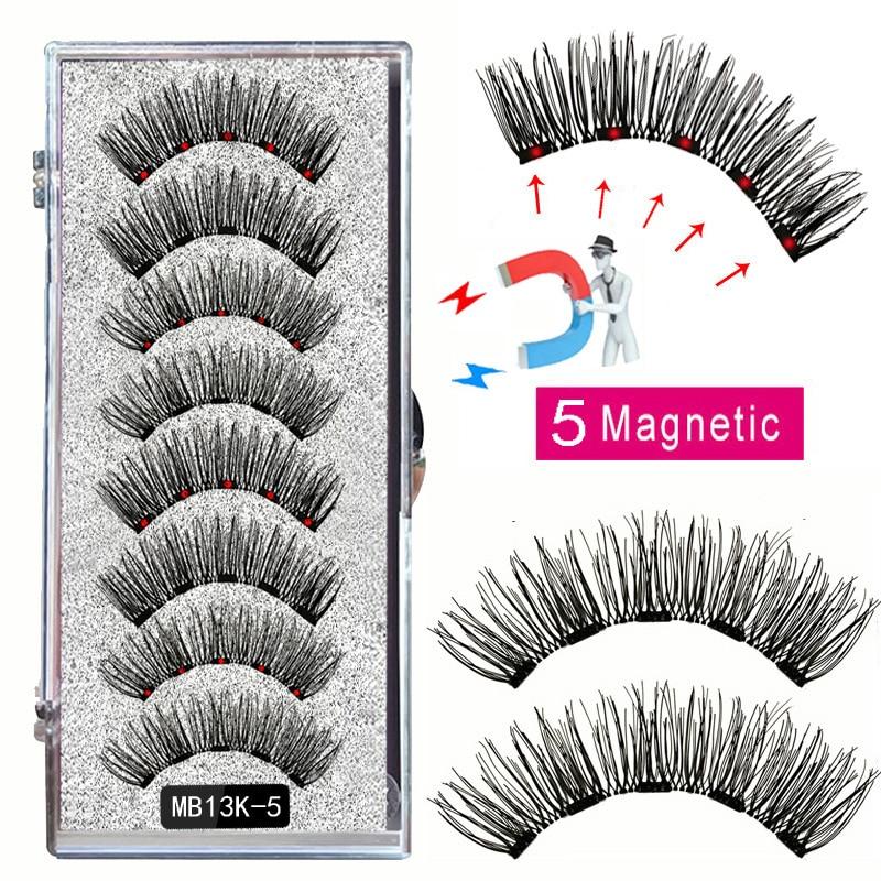 Cílios e Pinça Magnética - Kit com 4 pares - Boutique da Beleza