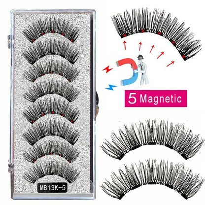 Cílios e Pinça Magnética - Kit com 4 pares - Boutique da Beleza