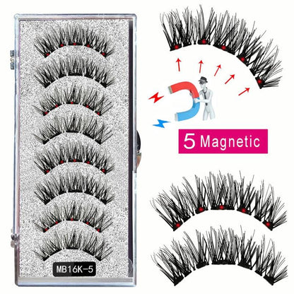Cílios e Pinça Magnética - Kit com 4 pares - Boutique da Beleza