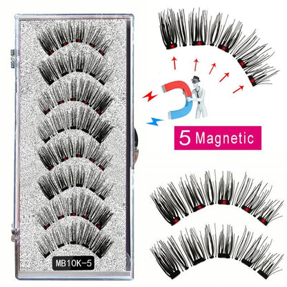 Cílios e Pinça Magnética - Kit com 4 pares - Boutique da Beleza