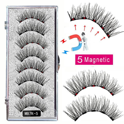 Cílios e Pinça Magnética - Kit com 4 pares - Boutique da Beleza