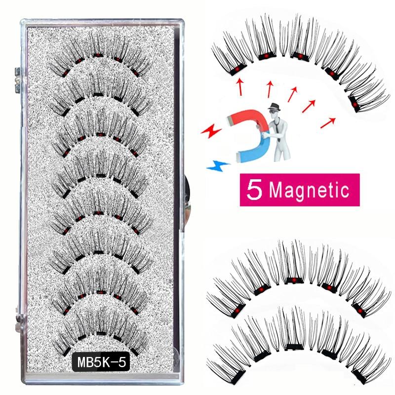 Cílios e Pinça Magnética - Kit com 4 pares - Boutique da Beleza