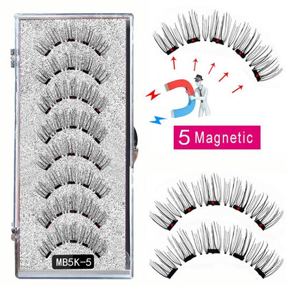 Cílios e Pinça Magnética - Kit com 4 pares - Boutique da Beleza