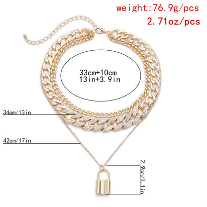 Colar Choker 3 em 1 - Boutique da Beleza