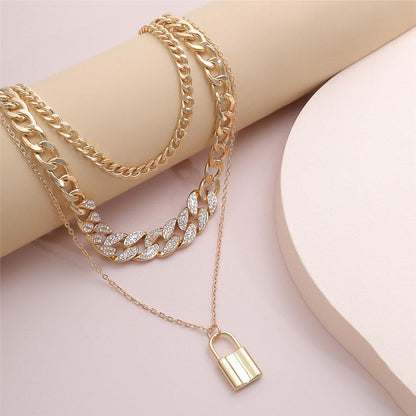 Colar Choker 3 em 1 - Boutique da Beleza