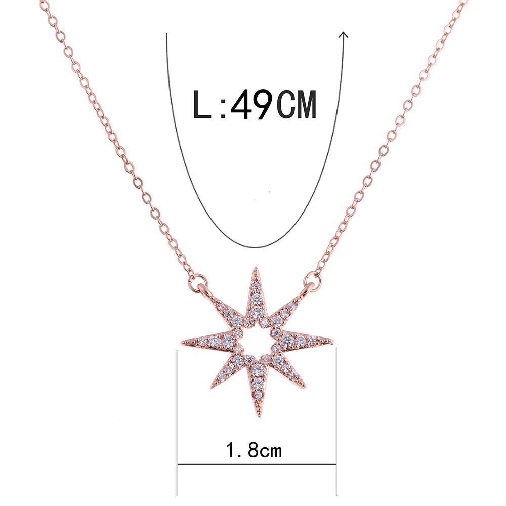 Colar Rosé Gold Estrela - Boutique da Beleza