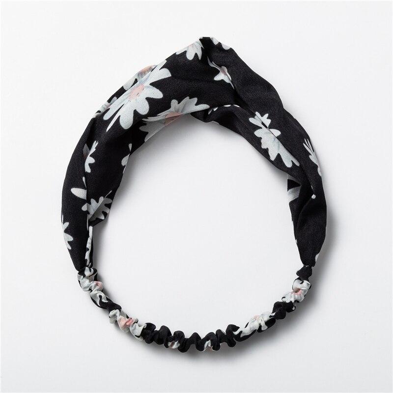 Hairband Vintage Estampada com Nó - Boutique da Beleza