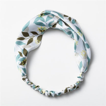 Hairband Vintage Estampada com Nó - Boutique da Beleza
