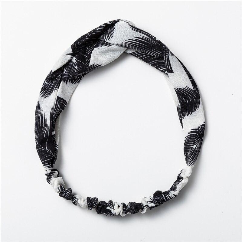 Hairband Vintage Estampada com Nó - Boutique da Beleza