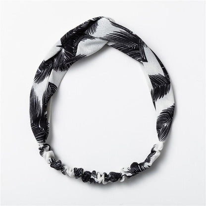 Hairband Vintage Estampada com Nó - Boutique da Beleza