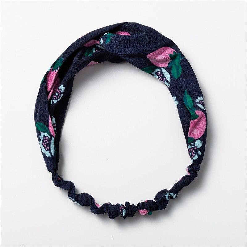 Hairband Vintage Estampada com Nó - Boutique da Beleza
