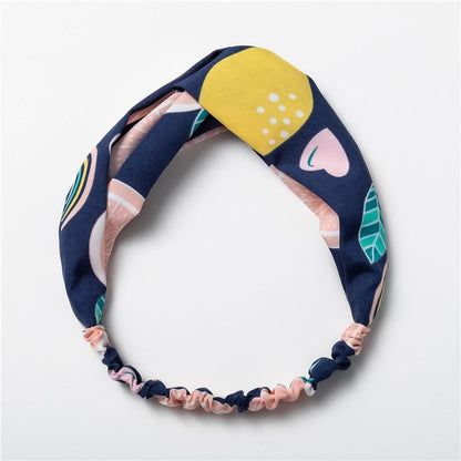 Hairband Vintage Estampada com Nó - Boutique da Beleza