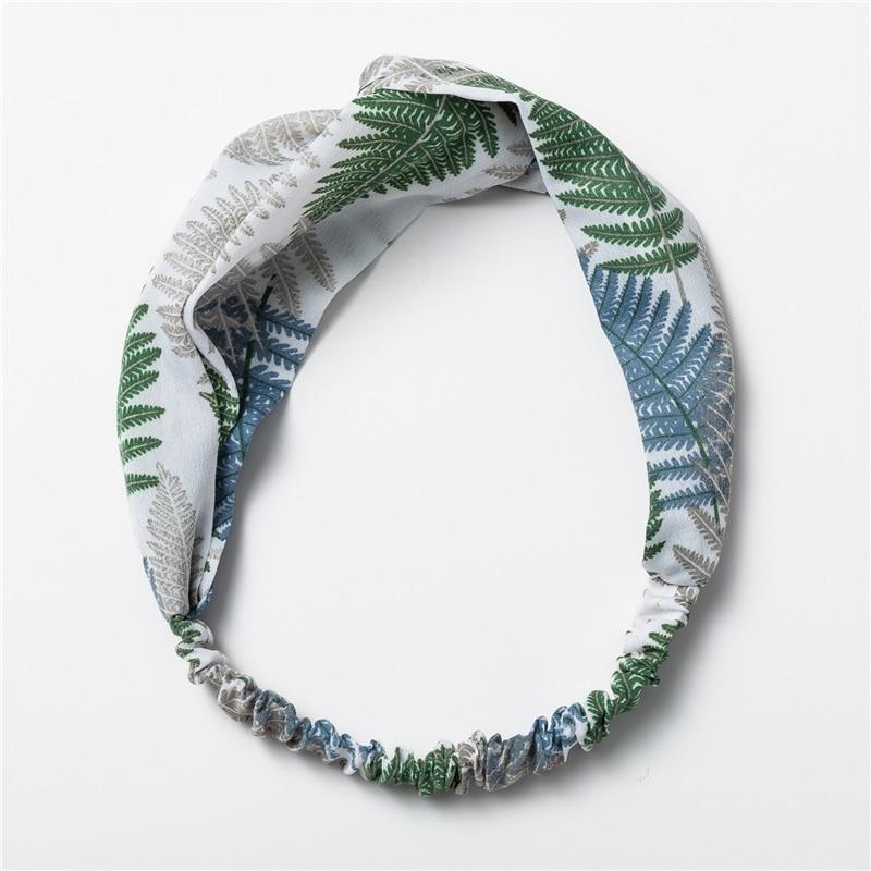 Hairband Vintage Estampada com Nó - Boutique da Beleza