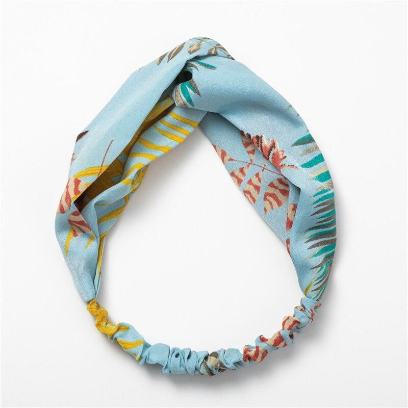 Hairband Vintage Estampada com Nó - Boutique da Beleza