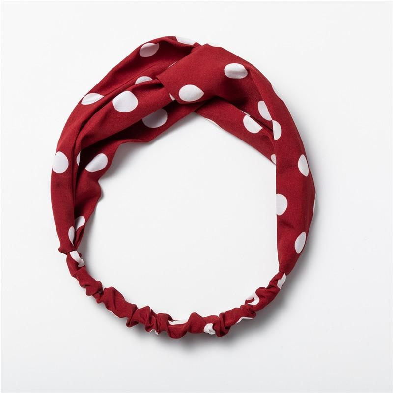 Hairband Vintage Estampada com Nó - Boutique da Beleza