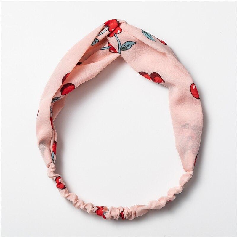 Hairband Vintage Estampada com Nó - Boutique da Beleza