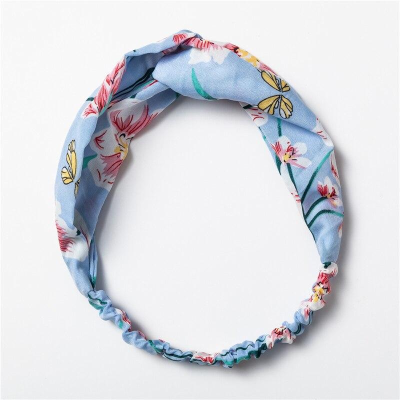 Hairband Vintage Estampada com Nó - Boutique da Beleza