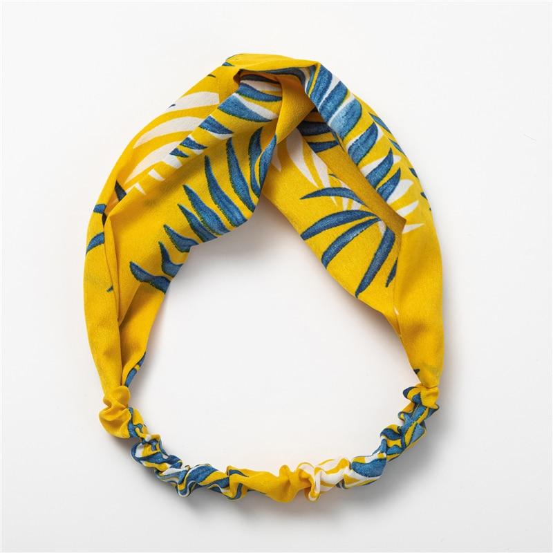 Hairband Vintage Estampada com Nó - Boutique da Beleza