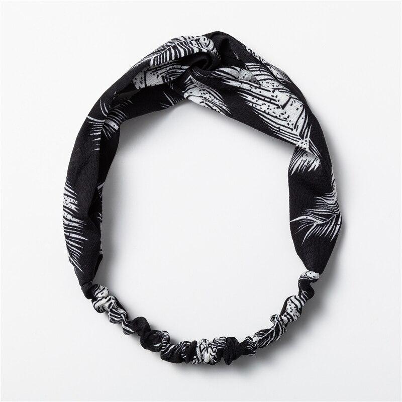 Hairband Vintage Estampada com Nó - Boutique da Beleza