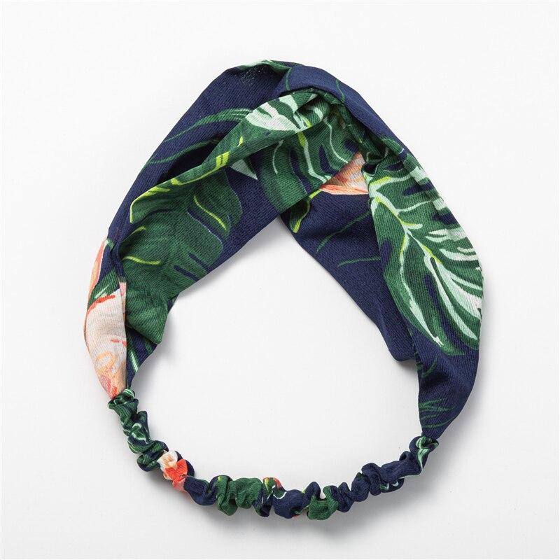 Hairband Vintage Estampada com Nó - Boutique da Beleza