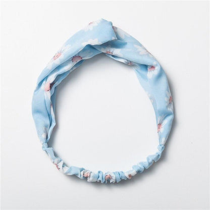 Hairband Vintage Estampada com Nó - Boutique da Beleza
