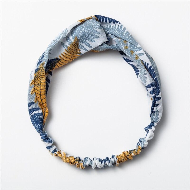 Hairband Vintage Estampada com Nó - Boutique da Beleza
