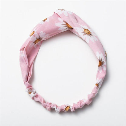 Hairband Vintage Estampada com Nó - Boutique da Beleza