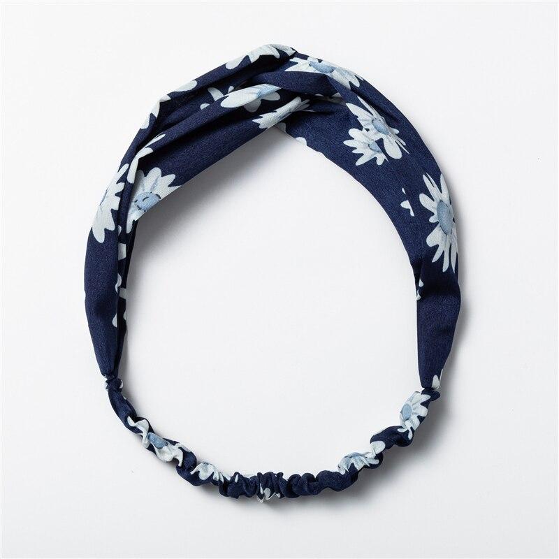 Hairband Vintage Estampada com Nó - Boutique da Beleza