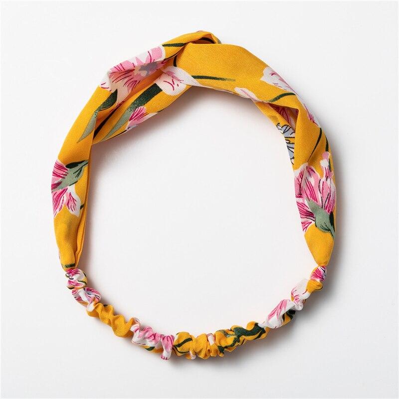 Hairband Vintage Estampada com Nó - Boutique da Beleza