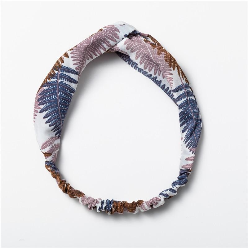 Hairband Vintage Estampada com Nó - Boutique da Beleza