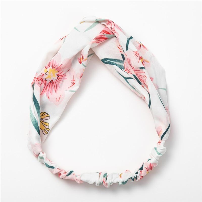 Hairband Vintage Estampada com Nó - Boutique da Beleza