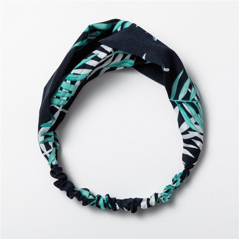 Hairband Vintage Estampada com Nó - Boutique da Beleza